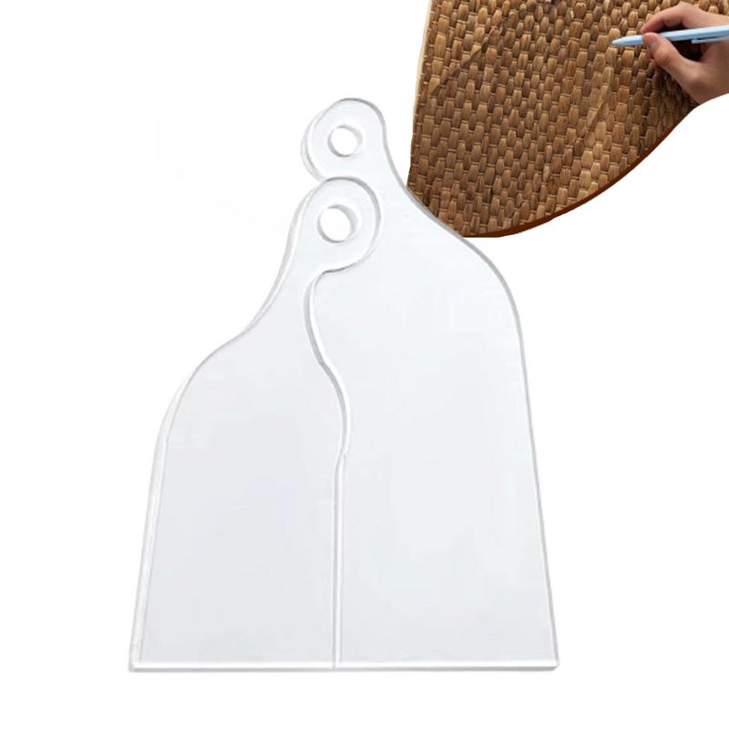 Woodworking Templates - Акриловые шаблоны для деревообработки, прозрачный акриловый