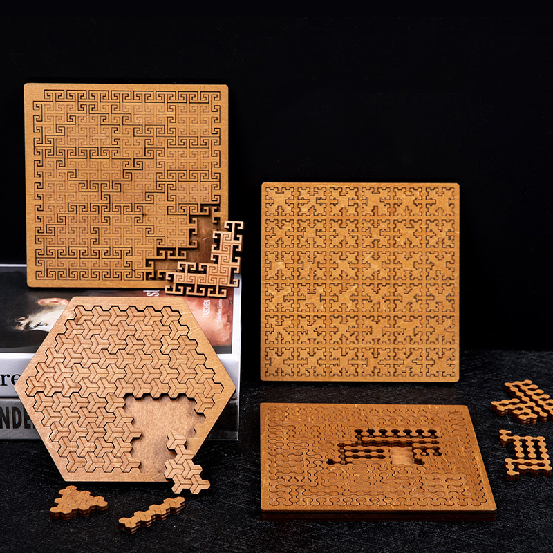 Woodworking Jigsaw - Неспосуальные деревянные головоломки IQ Пазлы для