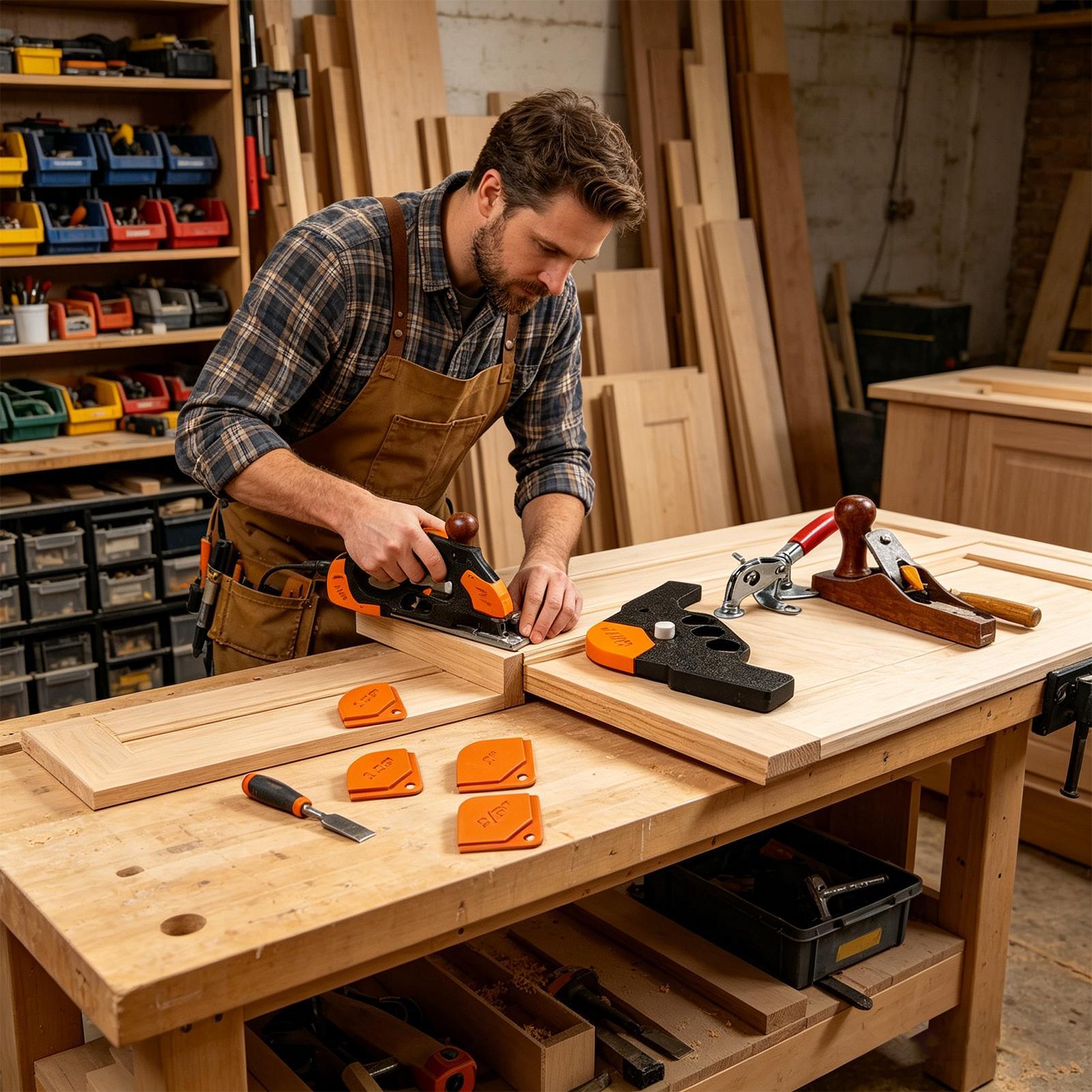 Woodworking Templates - Шаблон для закругления углов фрезеровкой, 5