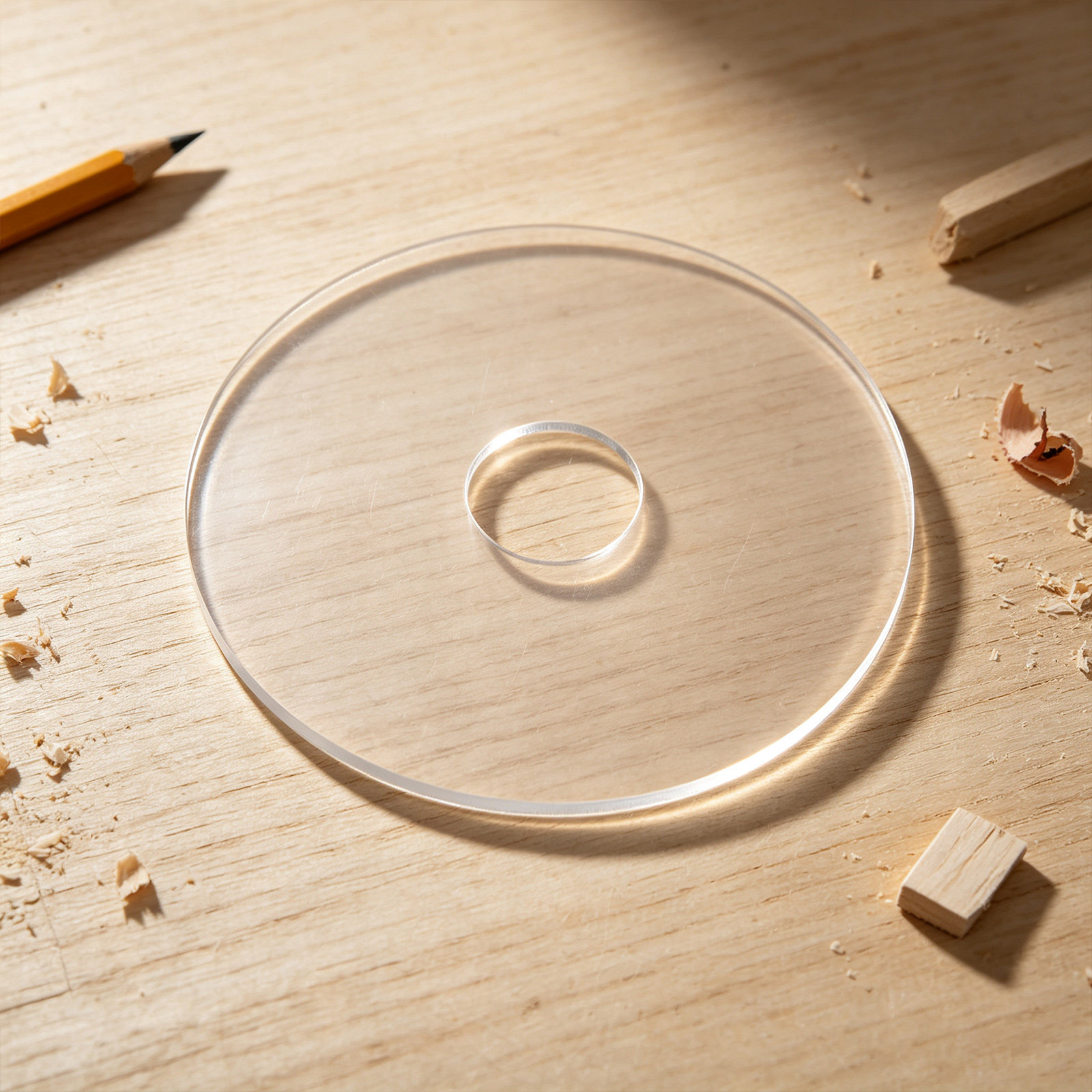 Woodworking Templates - Прозрачный акриловый шаблон для фрезерования по