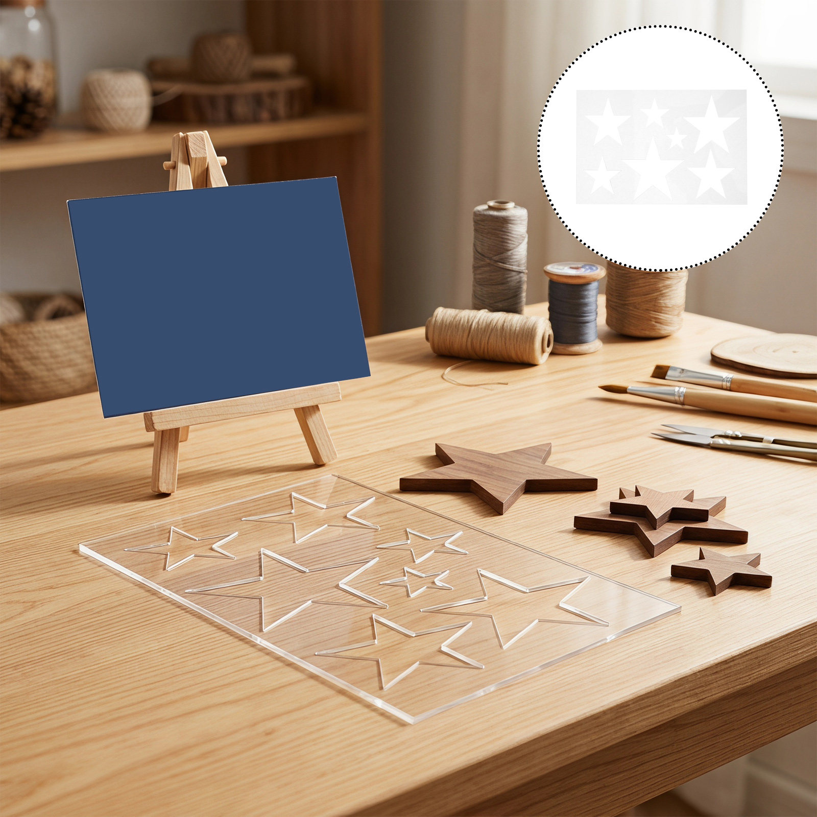 Woodworking Templates - Акриловый шаблон для фрезерования по дереву: