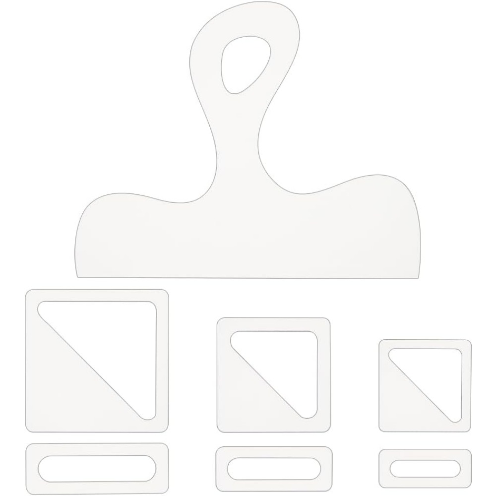 7 шт., шаблон для мясных издел – обзор и цена Woodworking Templates