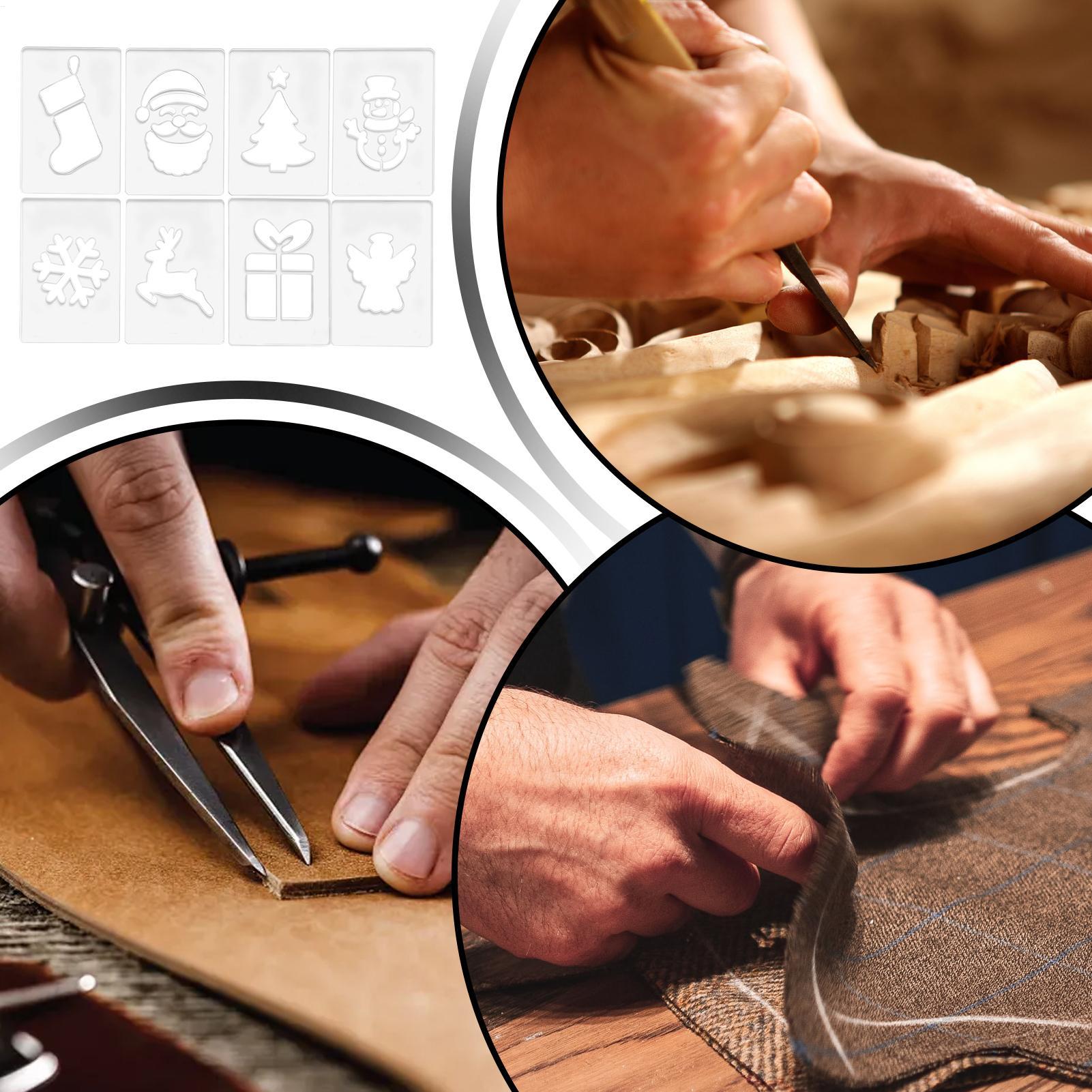 Рождественский трафарет, порта – обзор и цена Woodworking Templates