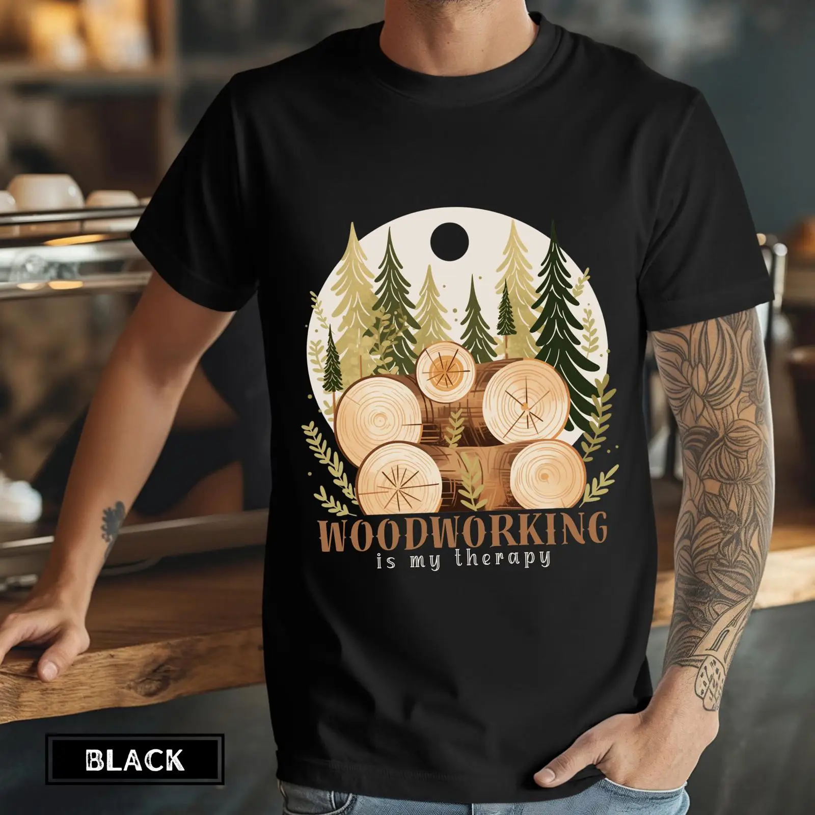 Футболка «Деревообработка — мо – обзор и цена Woodworking Therapy