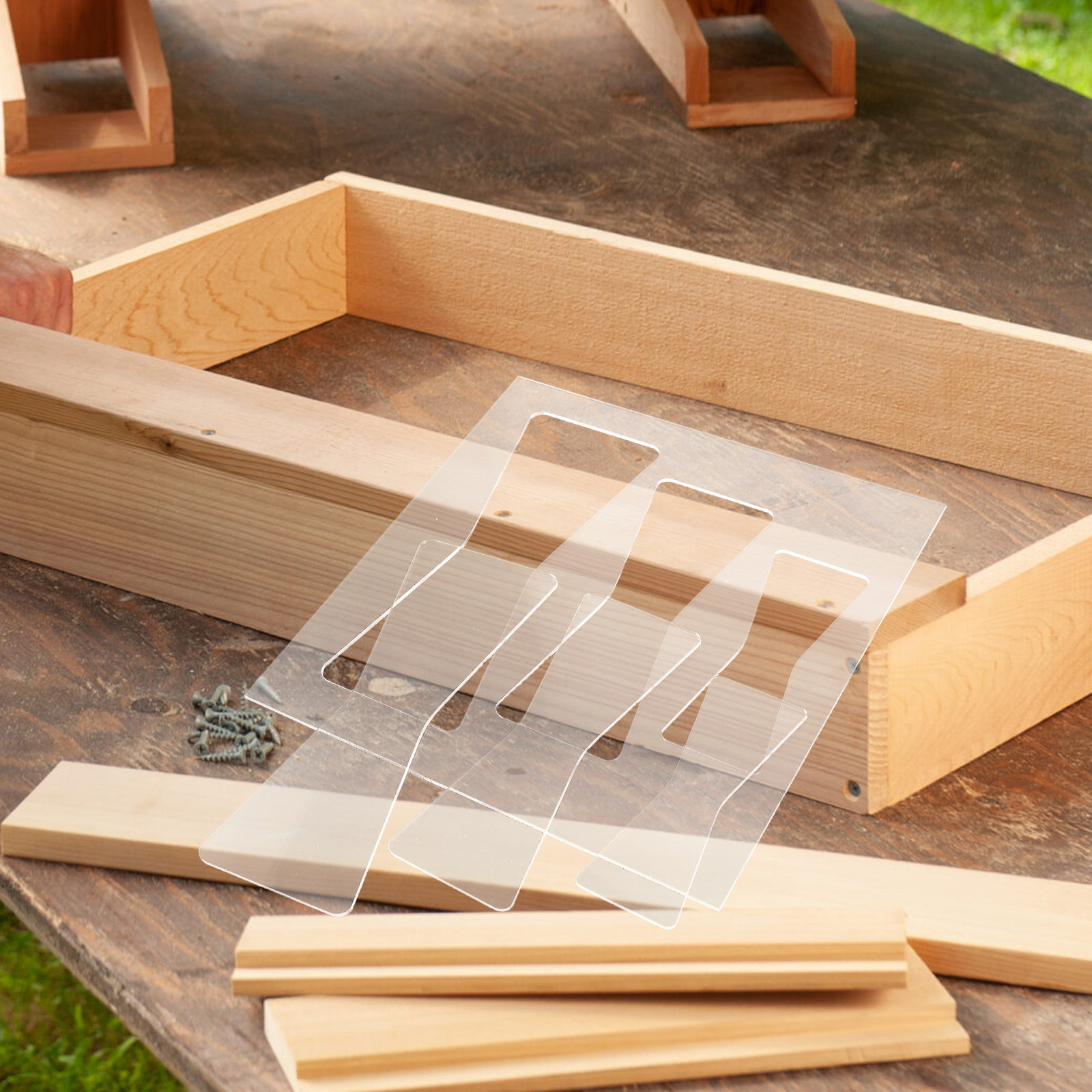 Набор из 2 акриловых шаблонов  – обзор и цена Woodworking Templates