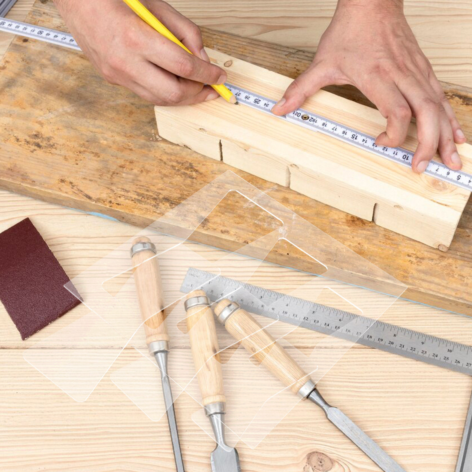 Набор из 2 акриловых шаблонов  – обзор и цена Woodworking Templates